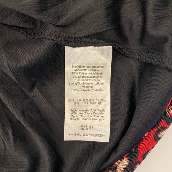 DKNY Women's Multicolor Tank Top Wrap Front Sleeveless Size L‎ - Picture 9 of 10